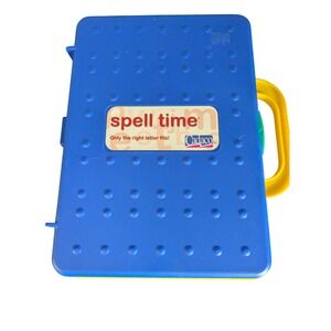 Cadaco Spell Time Educational Spelling Game Kids Learning Activity Set Case 1997
